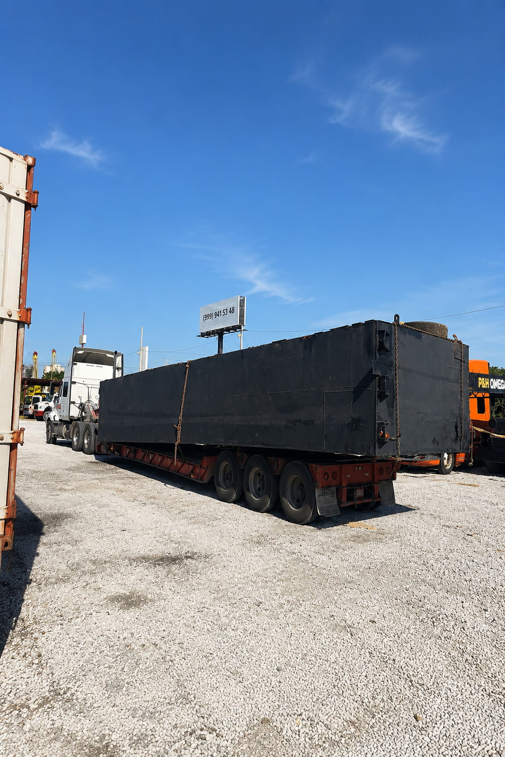 Transporte de carga y equipos especiales - Logística Integral del Sureste